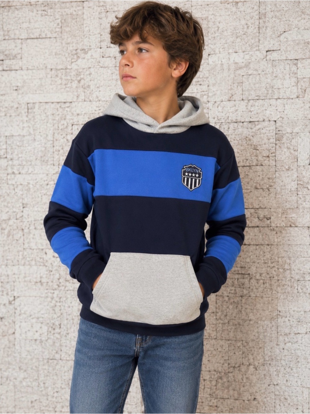 BROOKLYN LAUNDRY BOYS HOODIE